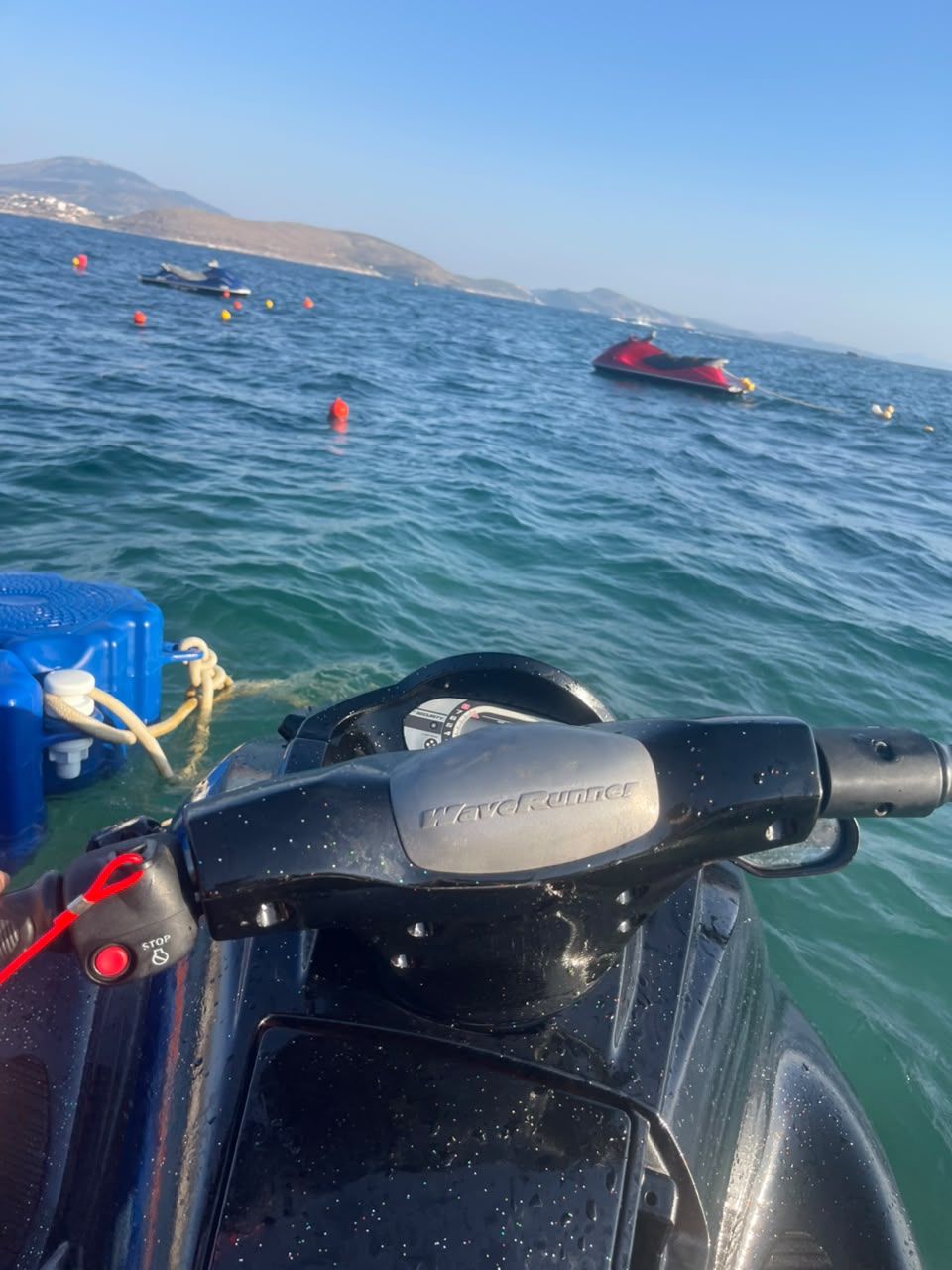 Jet ski on the Ionian coast, Sarandë